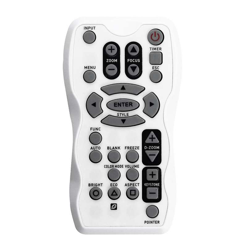 Replace YT-110 Projector Remote Control for XJ-A141, XJ-A146, XJ-A241, XJ-A246, XJ-A251, XJ-A256, X