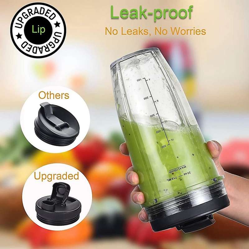 Replacement 24oz for Nutri Ninja Blender Cup with & Seal Lid for Bl450 Foodi Ss101 Ss351 Ninja Blen