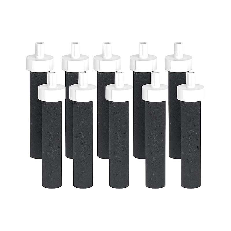 Replacement Activated Carbon Water Bottles Filters for Bb06, Hard Edge, Sport Bottles Filters, 10 C
