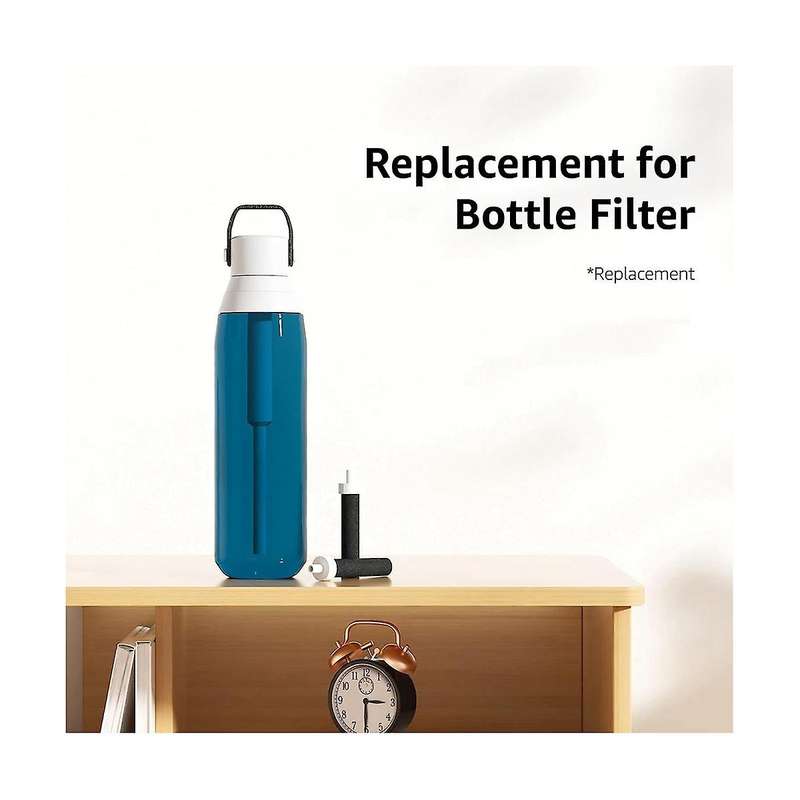 Replacement Activated Carbon Water Bottles Filters for Bb06, Hard Edge, Sport Bottles Filters, 10 C