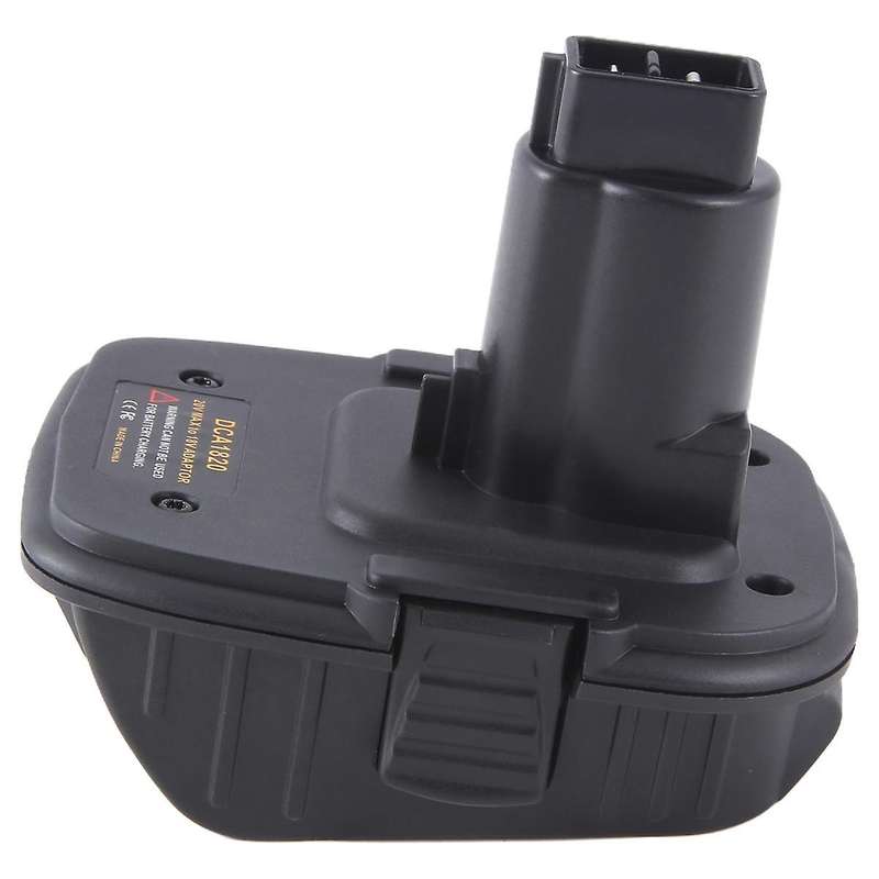 Replacement Adapter DCA1820 Convert for 20V Battery to 18V NiCad NiMh Battery Tools, with USB Port