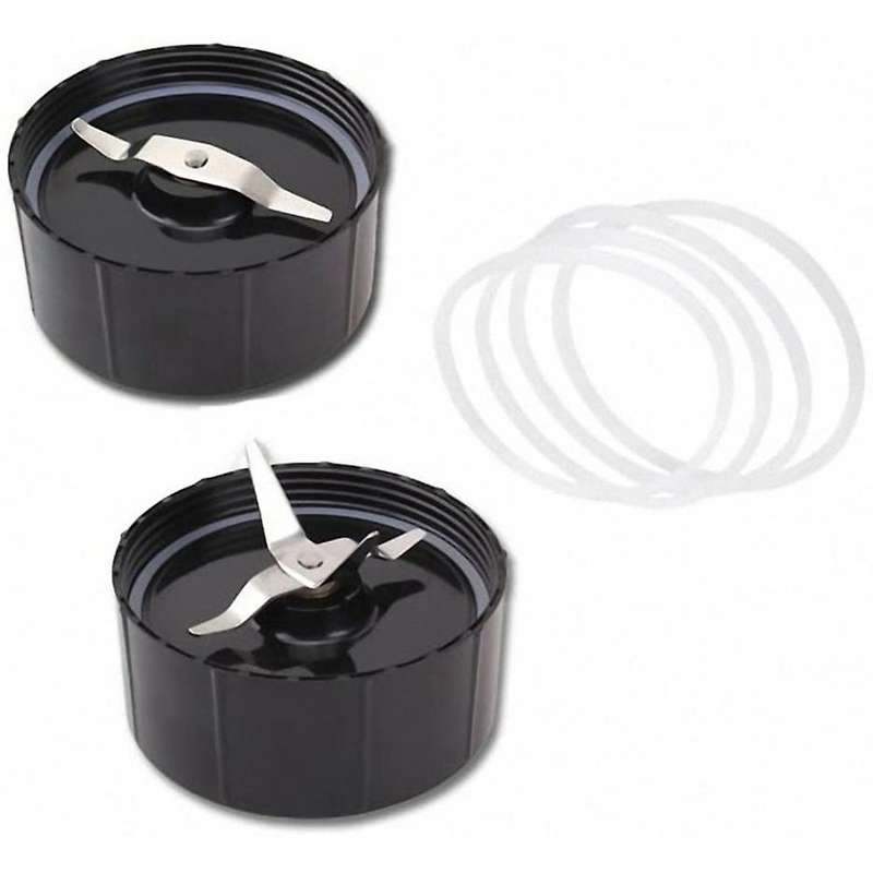 Replacement and Flat Blades - with Extra 4 Gaskets for 250w Blender Juicer Mixer