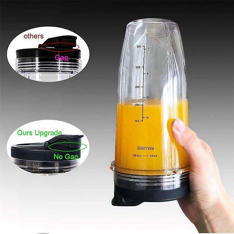 Replacement Blender Blade and 24Oz Cups Accessories, Only Compatible for Foodi Power Blender SS300 E