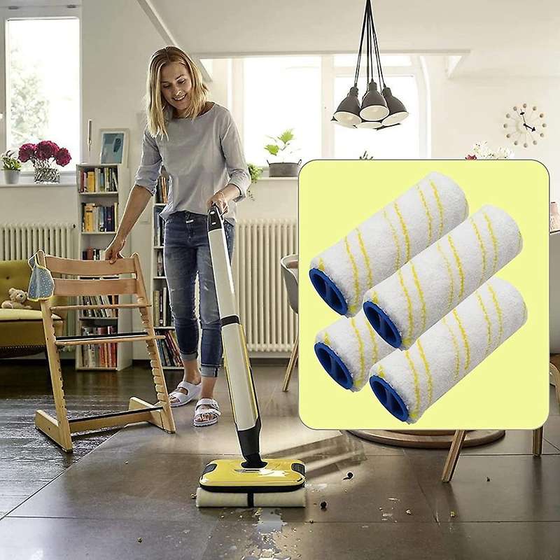 Replacement for Multi-Surface Rollers, Compatible with FC7 FC5 FC3 FC3D Hard Floor Cleaners