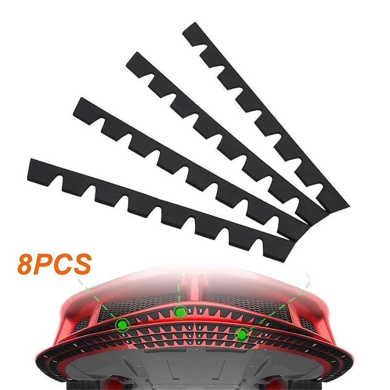 Replacement Guard Kit Part 8pcs Accessories Anti-scratch Bumper Car Diy Kit Protector Skid Plate Rub