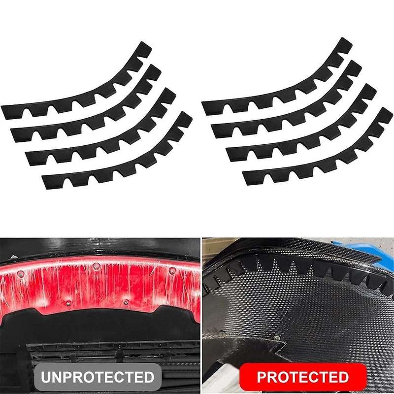 Replacement Guard Kit Part 8pcs Accessories Anti-scratch Bumper Car Diy Kit Protector Skid Plate Rub