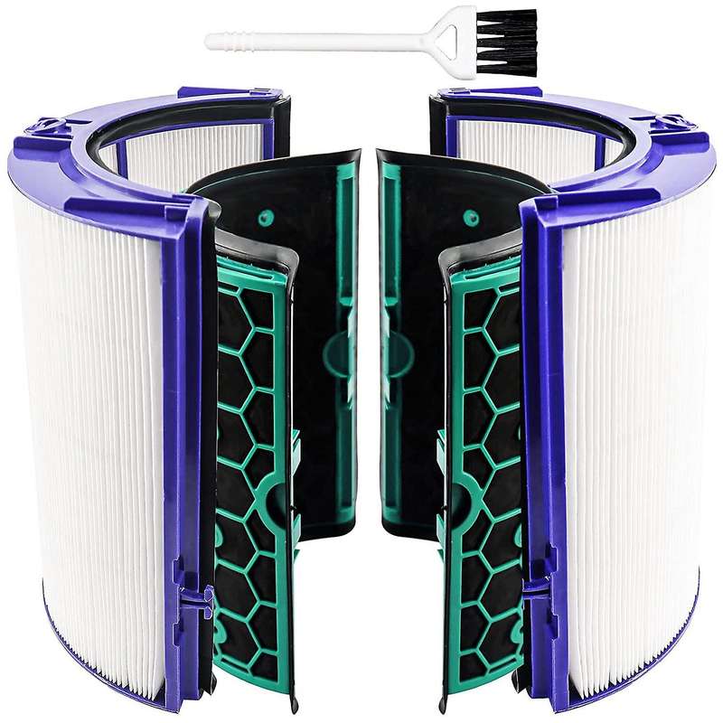 Replacement Hepa Filter for Hp04 Tp04 Dp04 Tp05 Dp05 Air Purifier Glass Hepa Filter & Activated Car