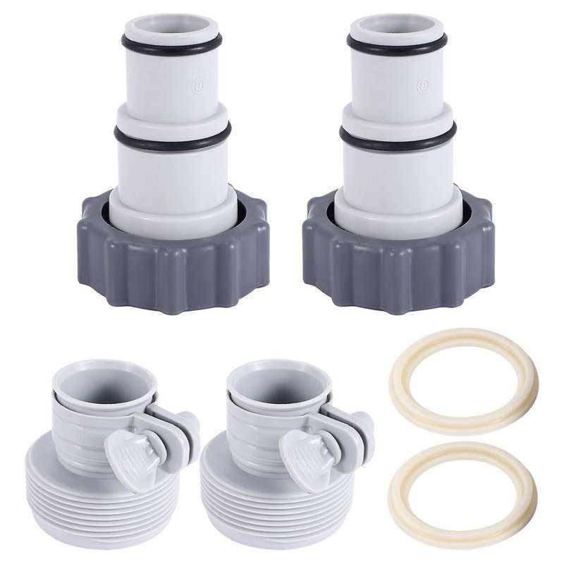 Replacement Hose Drain Plug Connector Adapter a W/&B Kit Pool Drain Adapter,Converts 1.25 to 1.5 In