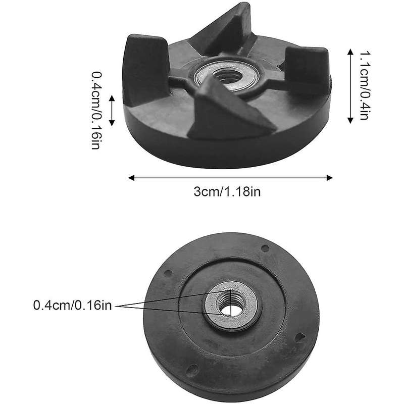 Replacement Part Base Gear and Blade Gear,Compatible Compatible Magic MB1001 250W Blenders 6Pack