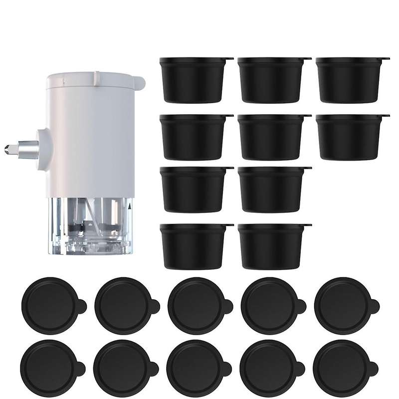 Replacement Plastic Ice Mold and Lid Compatible with for Ice Shaver Attachment