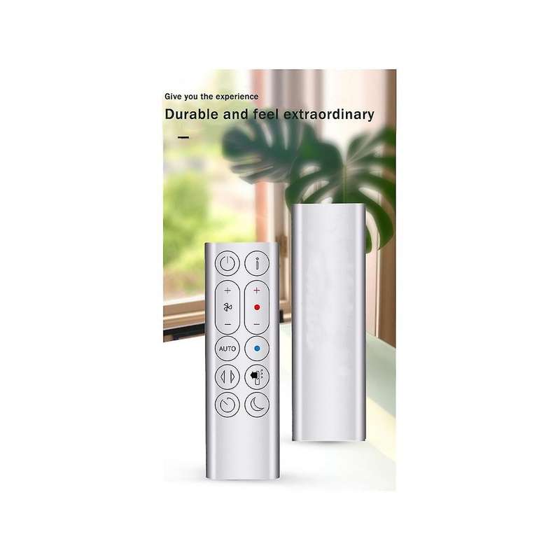 Replacement Remote Control Suitable for HP04 HP05 HP07 Air Purifier Leafless Fan Remote Control Silv