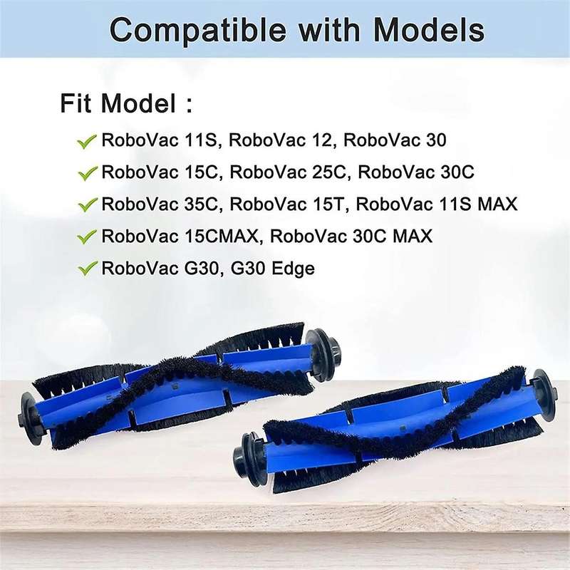 Replacement Rolling Brush for Robovac 11s 15t 30 30c 15c 12 25c 35c 11smax 15cmax 30c Max G20 G30 V