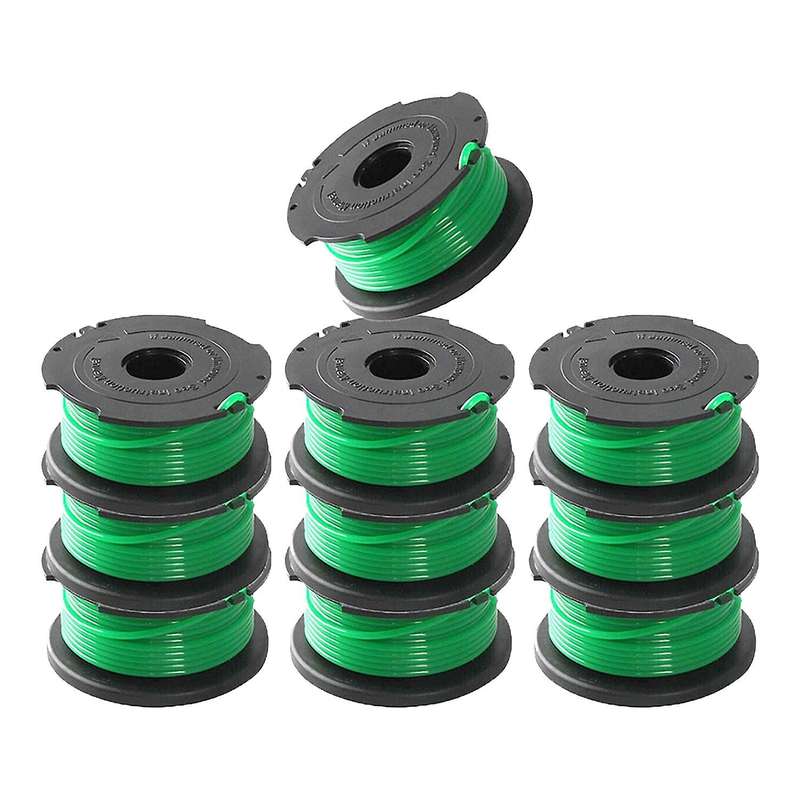 Replacement Spool Single Line,for String Trimmers,20 Ft 0.080 Inch Auto Feed Spool Line(10 Pack)(-08