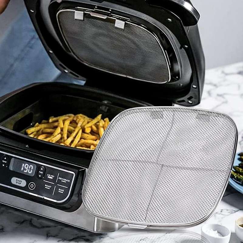 Replacement Splatter Shield for Ninja Foodi AG301 5-In-1 Indoor Grill, Stainless Steel AG300 AG300C