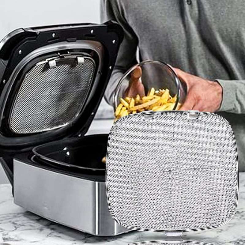 Replacement Splatter Shield for Ninja Foodi AG301 5-In-1 Indoor Grill, Stainless Steel AG300 AG300C