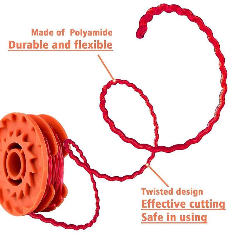 Replacement Spools for Wa0007 Wg116 Wg119 String Trimmer Edger Spool Line Refills Parts Auto-feed