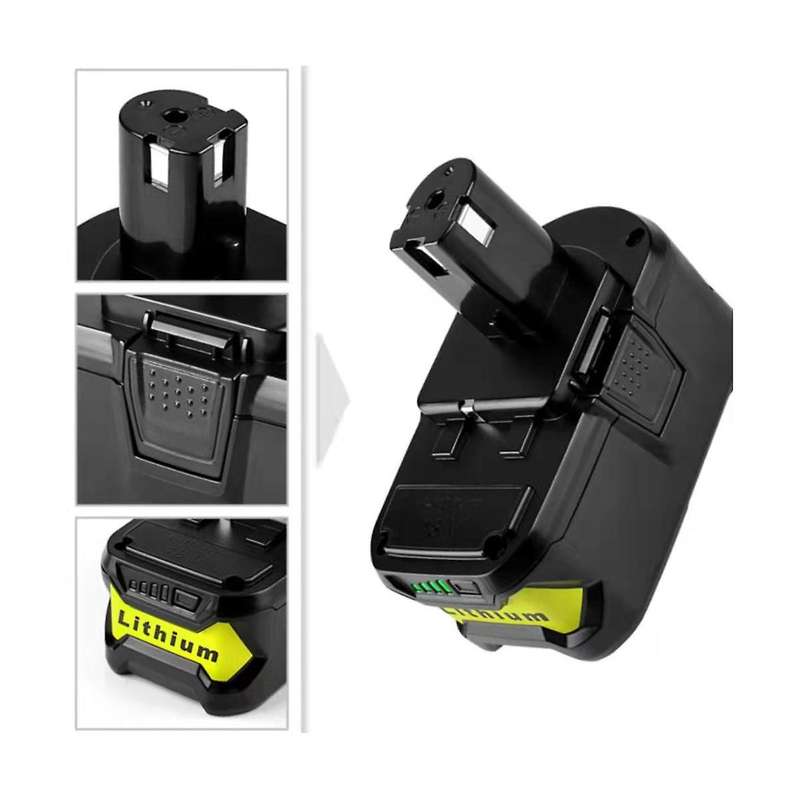 Replacement Suitable for 18v 3a Tool Lithium Battery Pack Compatible with P107/p108