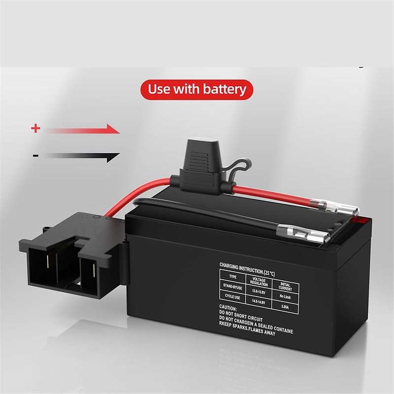 Replacement Wire Harness Connector for 12 Volt Power Wheels Price Battery with 12 AWG Wire 3 Replace