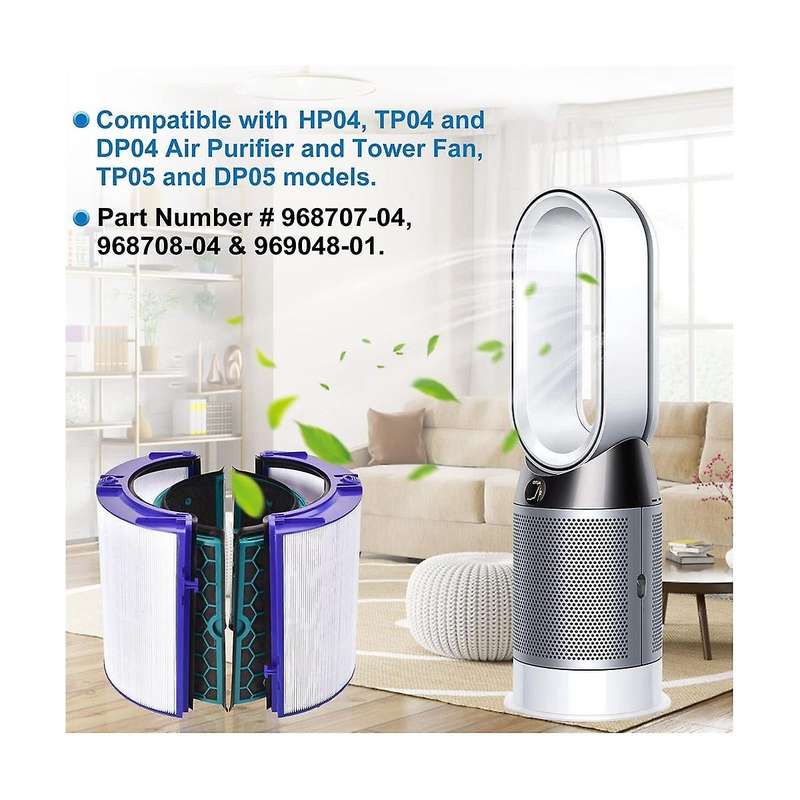 Replacements for Air Purifiers Filter,hp04 Tp04 Dp04 Tp05 Hp05 Purifying Fans Sealed Pure Cool Air P