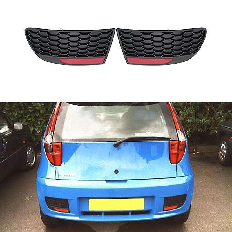 Replacemet Bumper Tail Reflector Rear Fog Light Lamp Cover Trim Insert Garnish for Mk2B Punto 735362