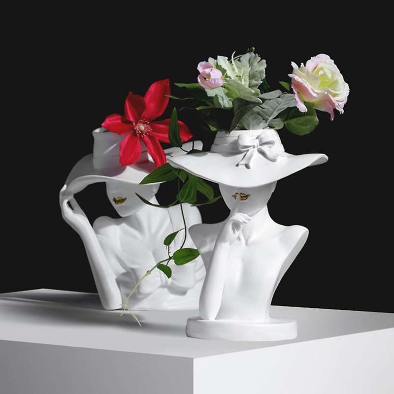 Resin Art Statue Art Decoration Sculpture Abstract Living Room Decoration Modern Decor Desk Decor Ho