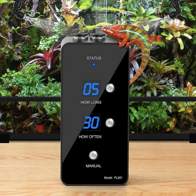 Reptile Humidifier, Misting System for Reptile Terrariums, Automatic Misting System with Adjustable