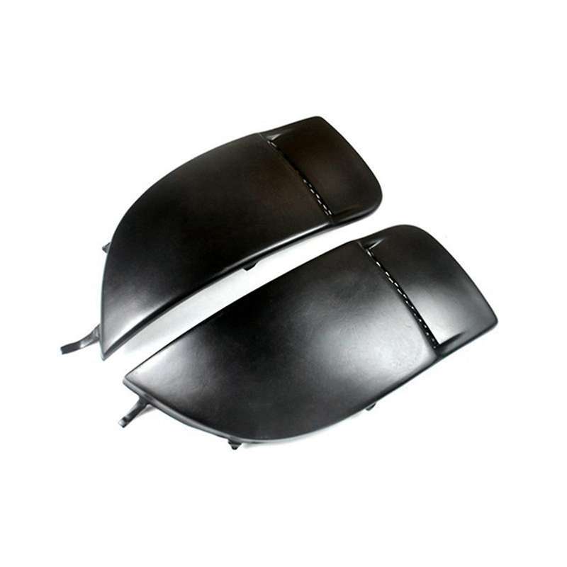 Resin Black Car Fog Light Bumper Bezel Cover Caps for 2004-2005