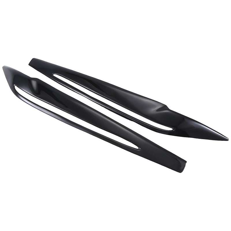 Resin Car Headlight Eyelids Eyebrow Cover for F15 X5 F85 X5M X6 2014-2018