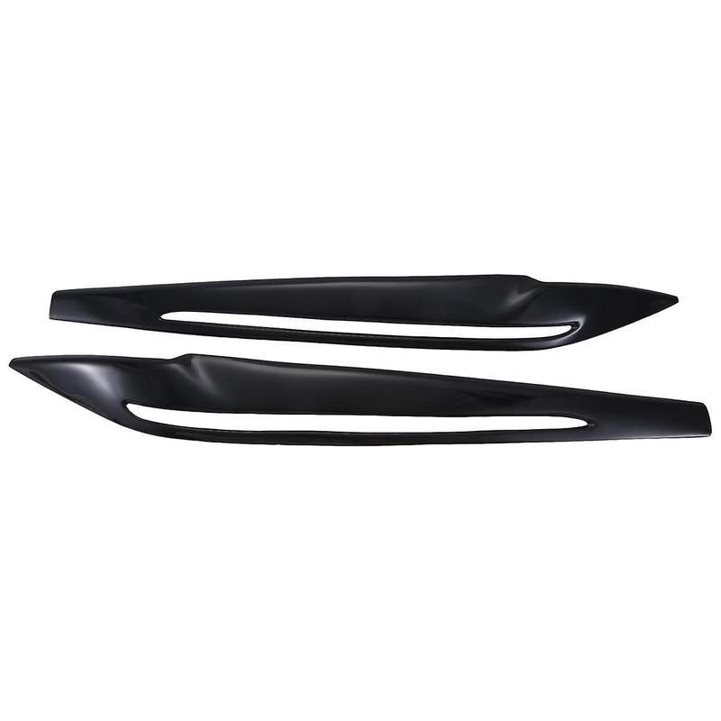 Resin Car Headlight Eyelids Eyebrow Cover for F15 X5 F85 X5M X6 2014-2018