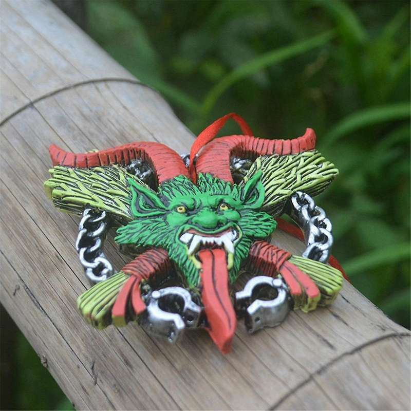 Resin Handicrafts, Home Pastoral Decorations, Devil Pendants, Exquisitely Carved Hangings