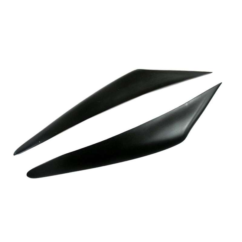 Resin Headlight Eyebrows Eyelids Stickers Trim Cover Headlight Lid for Axela M3 2017 2018 2019