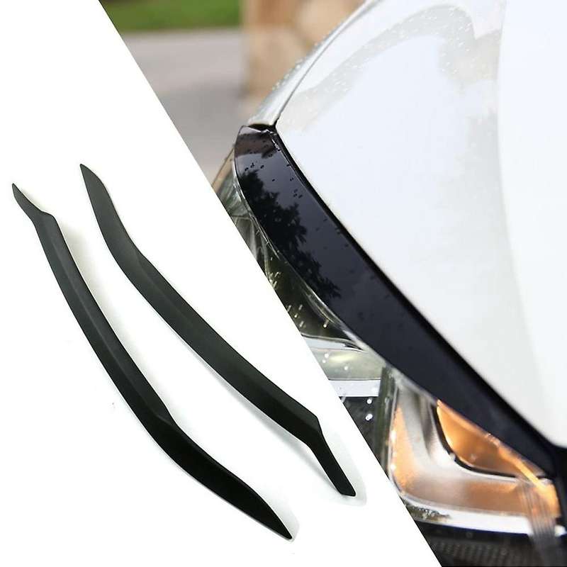 Resin Headlights Eyebrow Eyelids Trim Cover Headlight Lid for MK7 Sagitar 2019-2021
