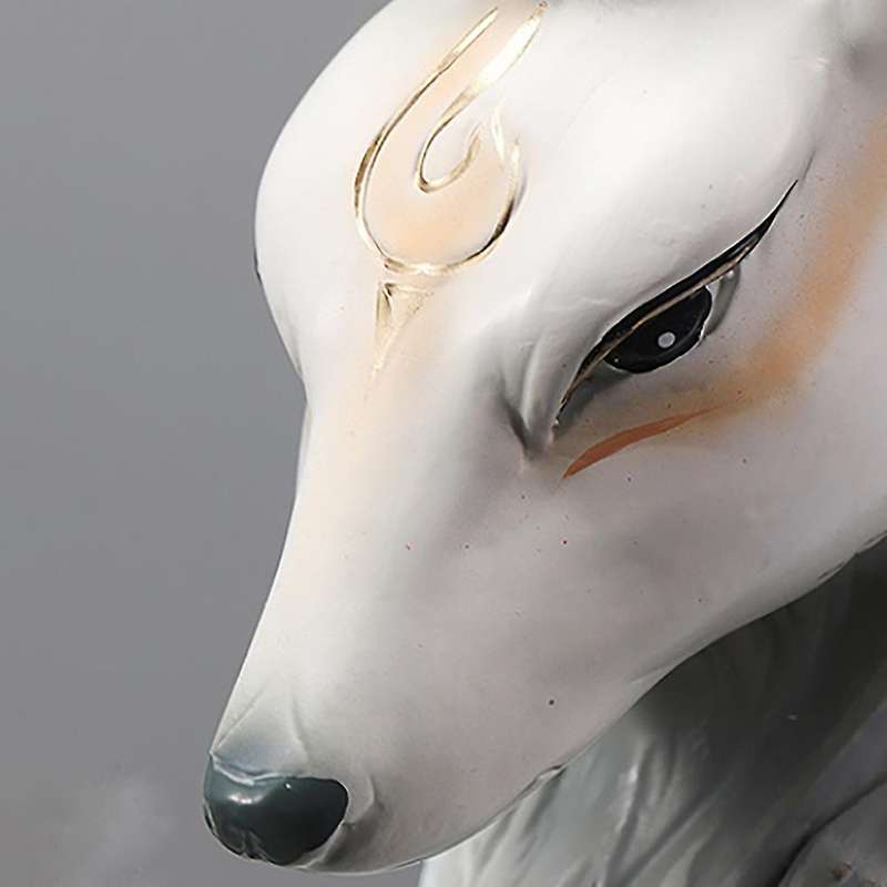 Resin Ornaments Wine Cabinet Decor Deer Figurines for Interior Nordic Animal Statues B