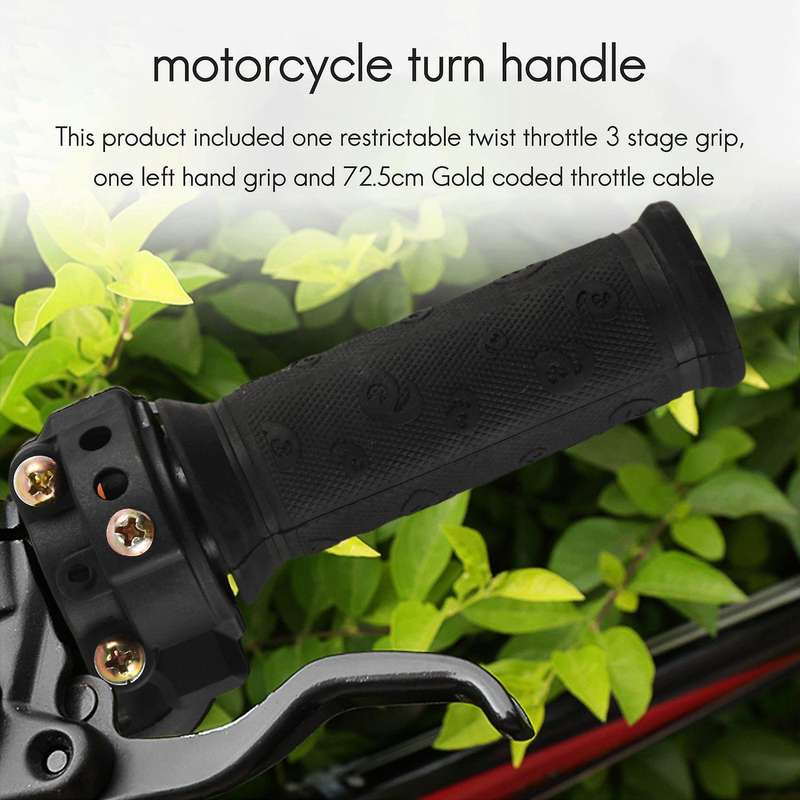 Restrictable Twist Throttle Cable Set for 47cc 49cc Mini Bike Dirt Bike