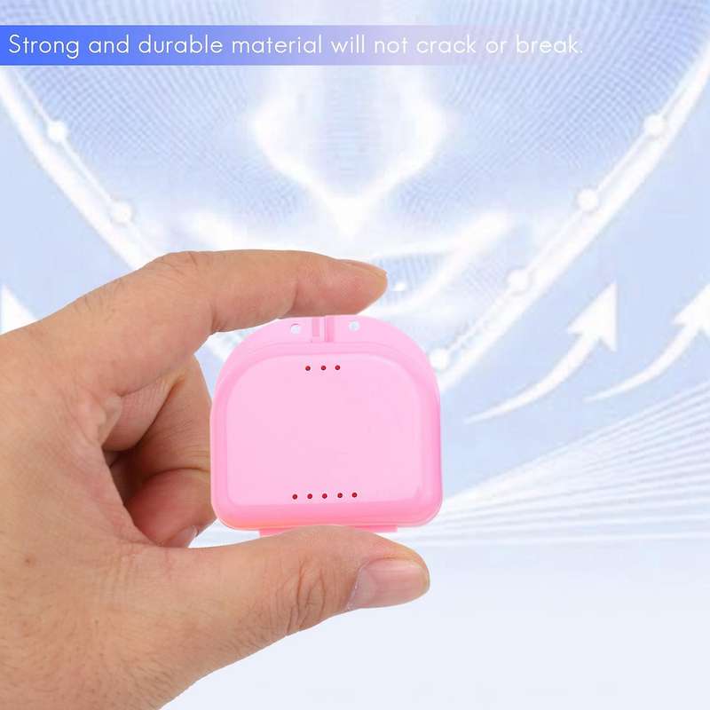 Retainer Case 5Pcs Mouth Guard Case Orthodontic Dental Retainer Box