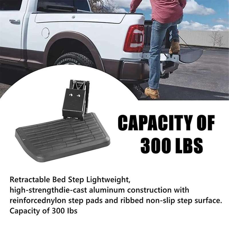 Retractable Back Rear Bumper Foot Step T-step Bedstep for 2012-2021 Pt392-35100 Pt39235100