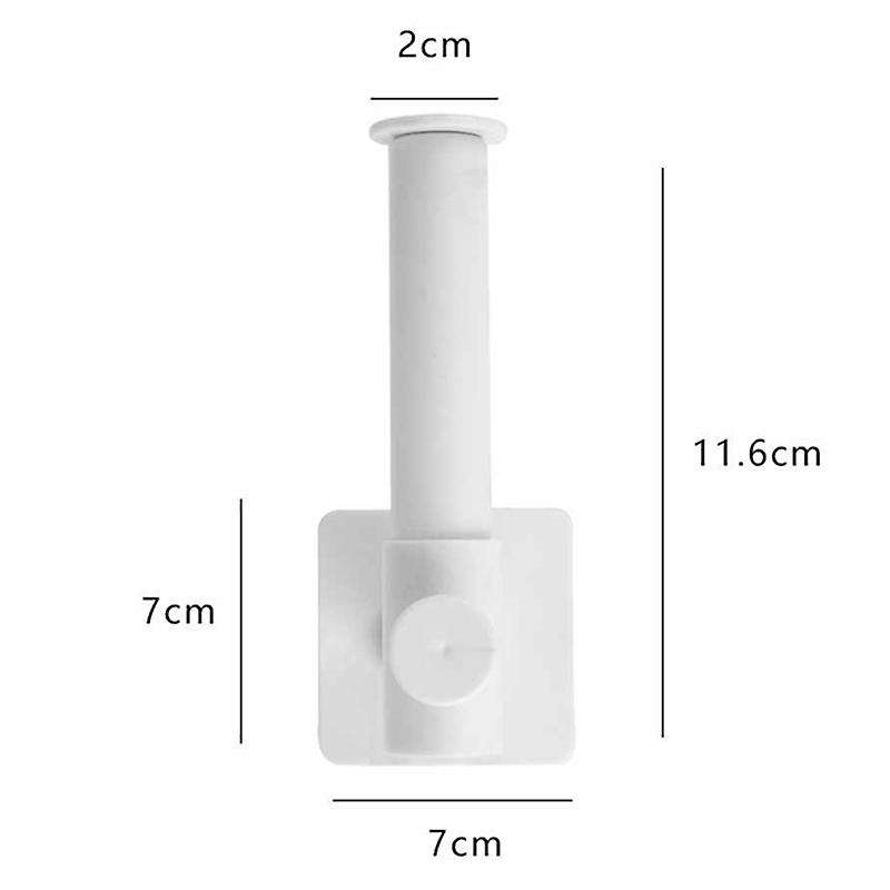 Retractable Hook Shelf Kitchen Bathroom Storage Wall Mount Storage Rack Bathroom Roll Paper Shower