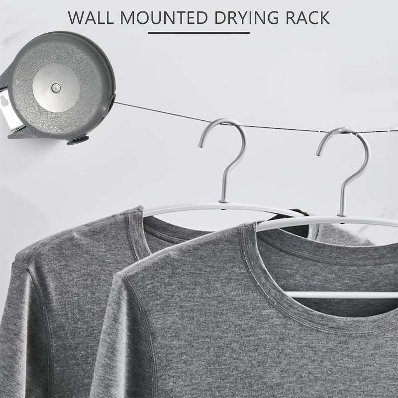 Retractable Clothesline,heavy Duty Clothes Dryer Clothes Drying,hanging Drying Rack for Indoor Outd