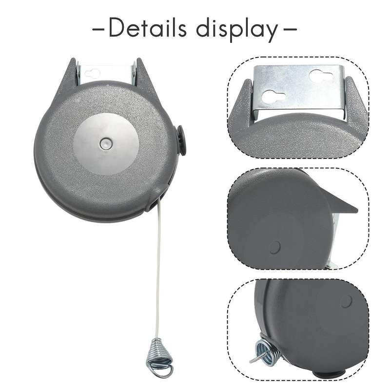 Retractable Clothesline,heavy Duty Clothes Dryer Clothes Drying,hanging Drying Rack for Indoor Outd