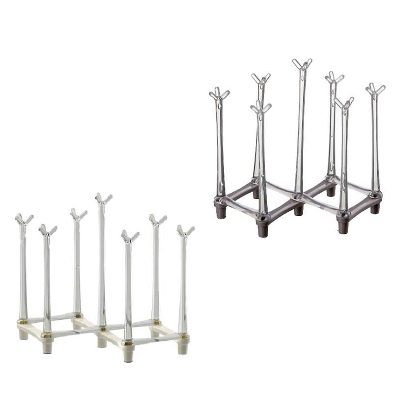Retractable Water Bottle Drying Rack Space Saving Dryer Rack for Cup Glasses Drain Cup Holder Storag