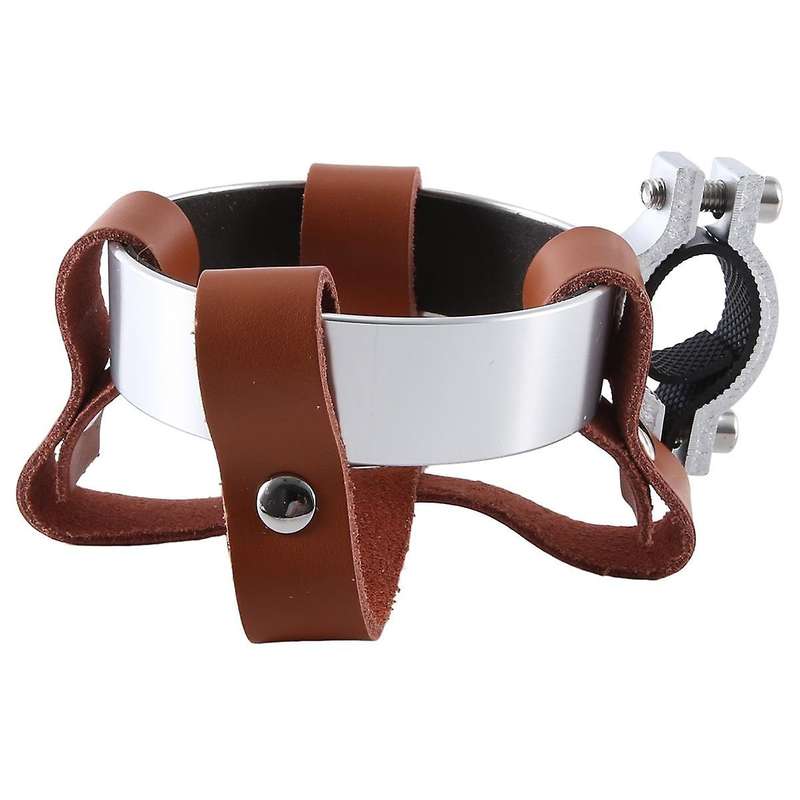 Retro Bicycle Handlebar Coffee Cup Aluminum Alloy Water Cup Holder Milk Tea Cup Holder Kettle Rack H