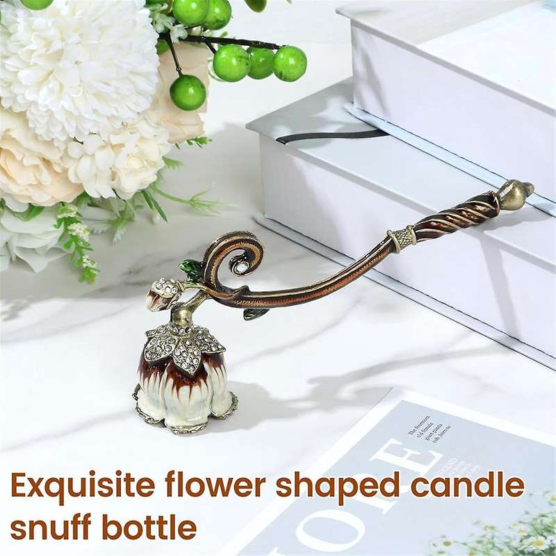 Retro Candle Extinguisher, Scented Candle Tools, , Enamel Colored Candle Cover