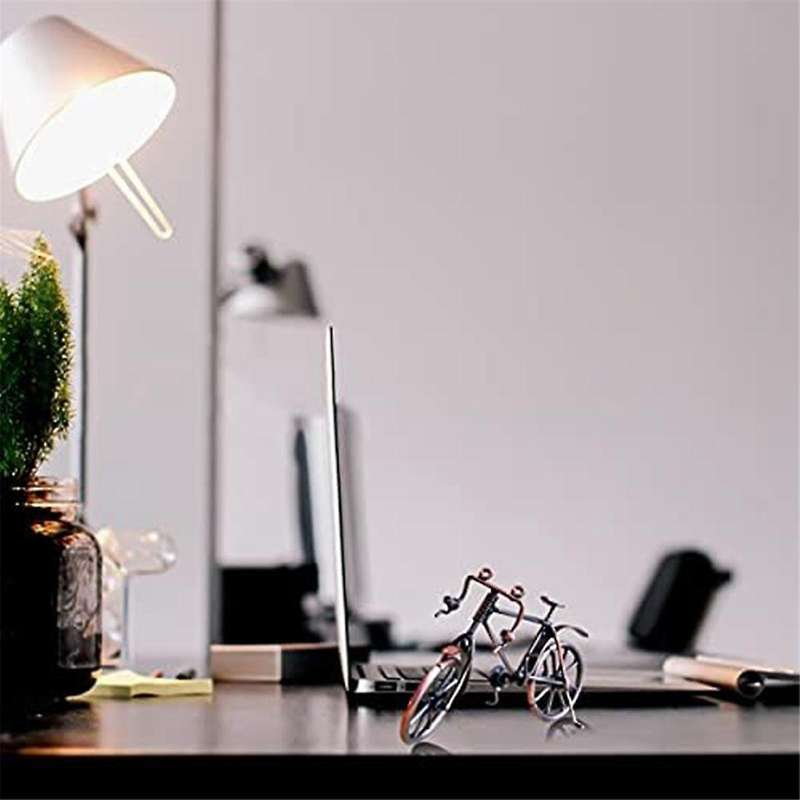 Retro Iron Art Bicycle Model, Metal Bike Home Desktop Decoration Ornaments