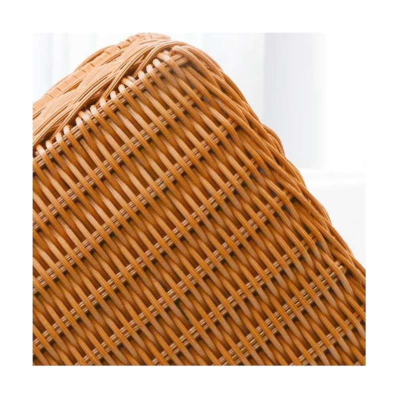 Retro Imitation Rattan Picnic Basket Woven Suitcase Hand Woven Photography Props Home Decoration St