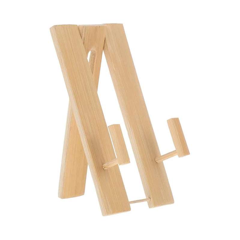 Retro Decorative Folding Fan Display Stand Japanese Fan Frame Tripod Chinese Fan Base Hand Fan Stor