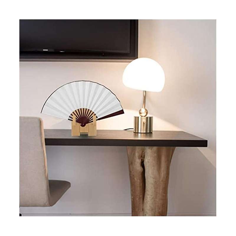 Retro Decorative Folding Fan Display Stand Japanese Fan Frame Tripod Chinese Fan Base Hand Fan Stor