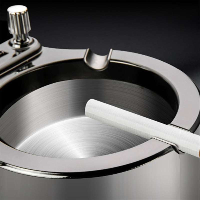 Retro Metal Ashtray Multifunction Ashtray Ashtray Desktop Decoration for Men