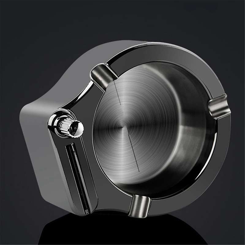 Retro Metal Ashtray Multifunction Ashtray Ashtray Desktop Decoration for Men