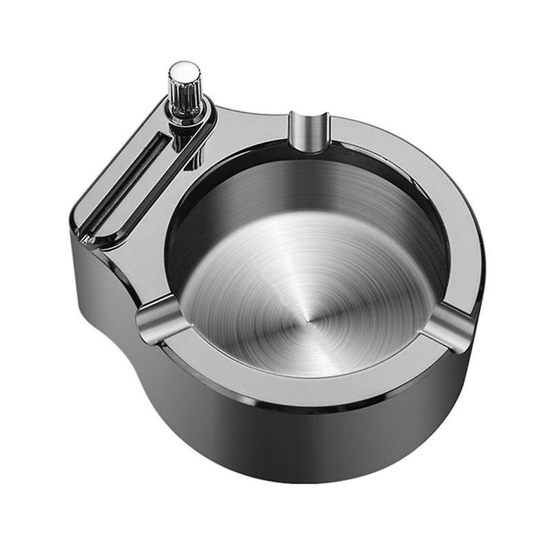 Retro Metal Ashtray Multifunction Ashtray Ashtray Desktop Decoration for Men