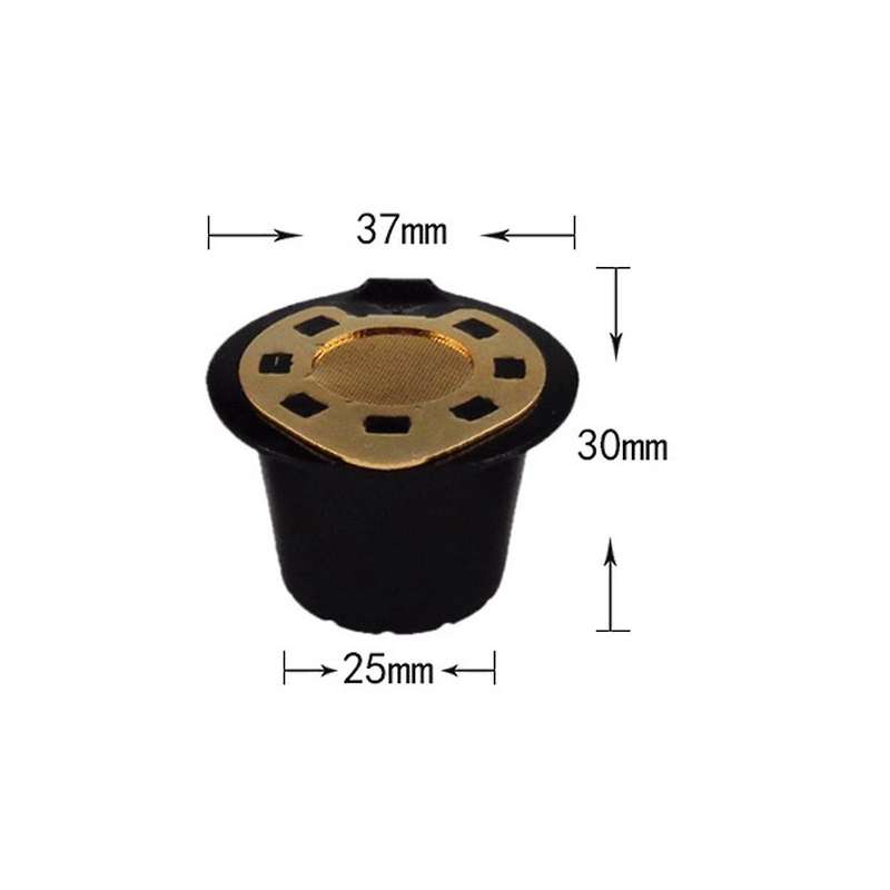 Reusable Capsules Refillable Coffee Capsule Filter Compatible for Coffee Machines